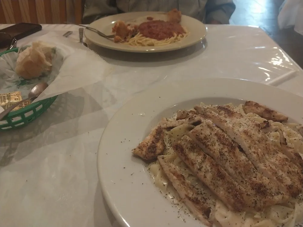 Fettuccine Alfredo with Chicken